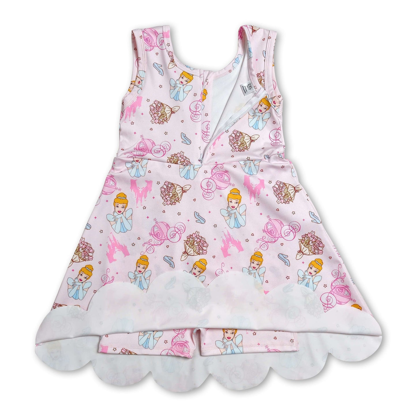 👑 Fairytale Castle Twirl Dress