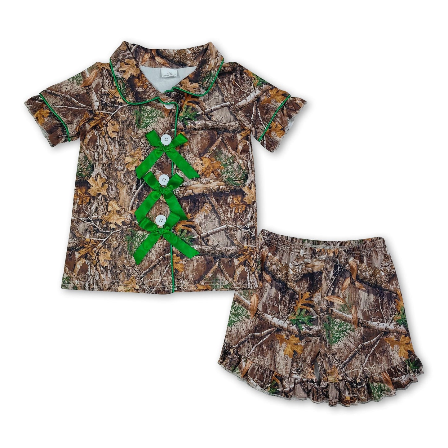 🎀 Bows & Camo Boutique Set
