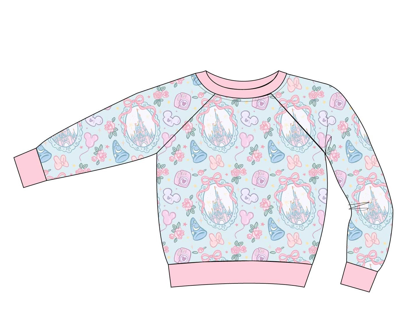 Mirror Magic - Define Terry Sweatshirt
