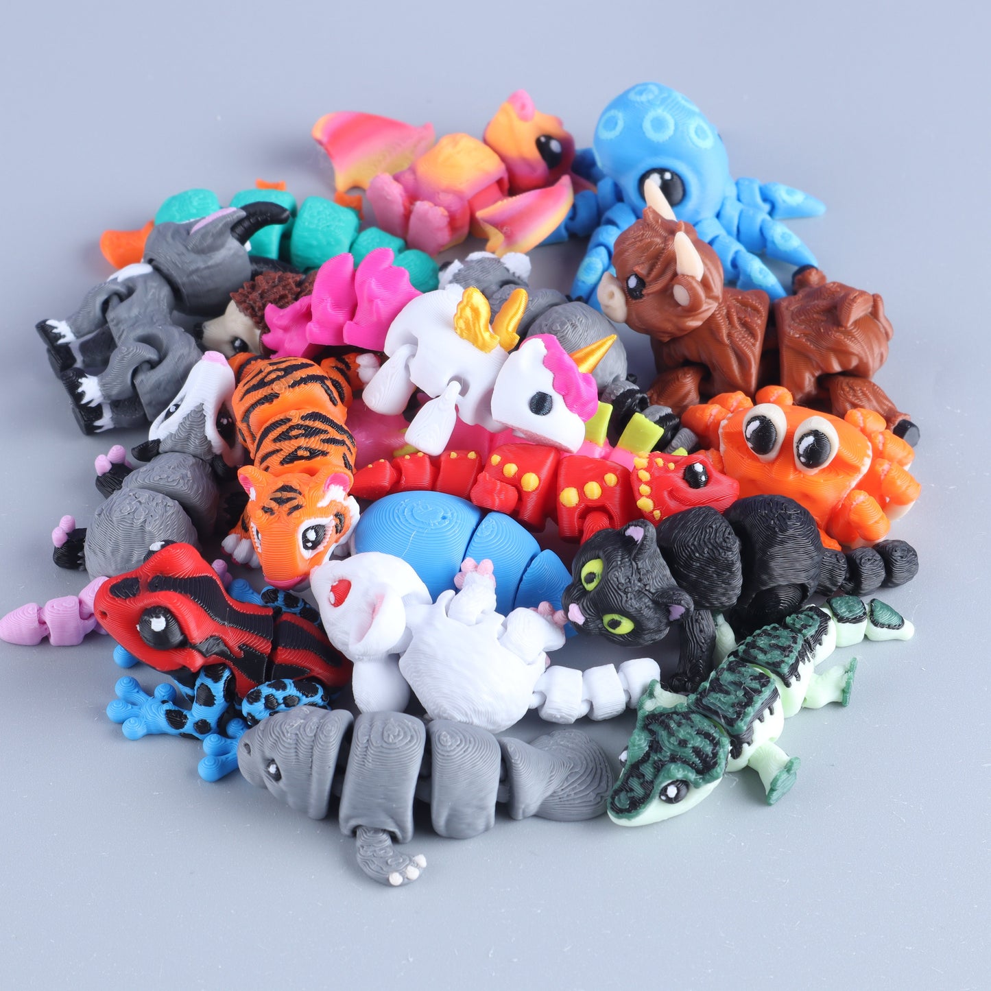 3D Printed Mini Fidget Creature Packs