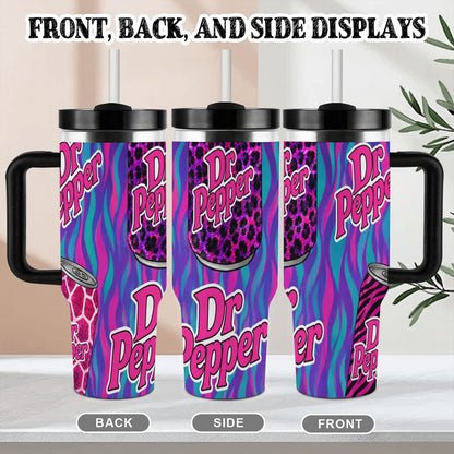 40oz Dr Pepper Tumbler