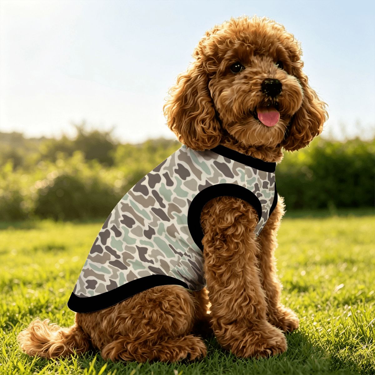 Bella Boo Camo Dog Cooling Vest