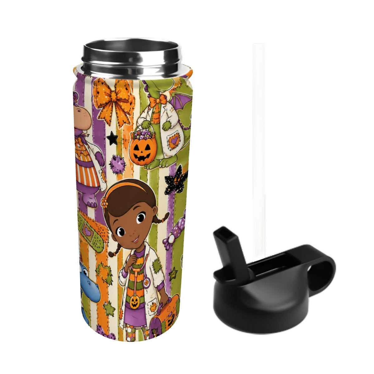 Halloween Doc McStuffins Stainless Steel Vacuum Insulated Tumbler (18oz)