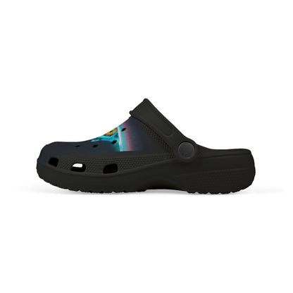 Kids Glow Derpy Clogs — Cute Neon Derpy EVA Foam Slip-Ons