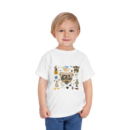 Cute Cartoon Mickey Inspired Toddler Tee