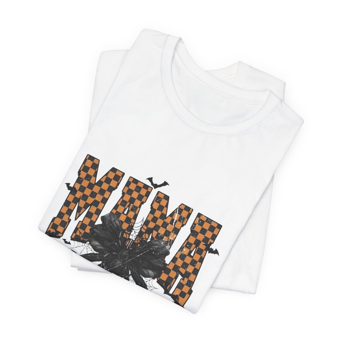 Mamá Floral Checkerboard Tee – Vintage Floral Mom Shirt
