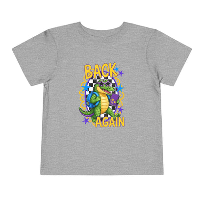 Toddler Tee — "Back Again" Dinosaur Graphic Shirt