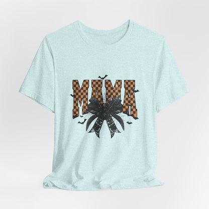 Mamá Floral Checkerboard Tee – Vintage Floral Mom Shirt