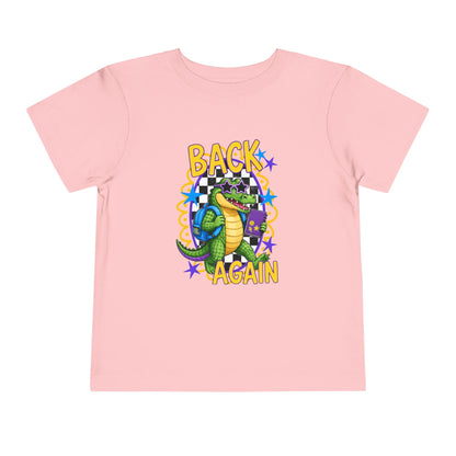 Toddler Tee — "Back Again" Dinosaur Graphic Shirt