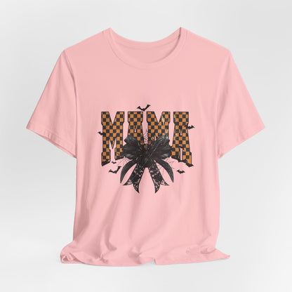Mamá Floral Checkerboard Tee – Vintage Floral Mom Shirt