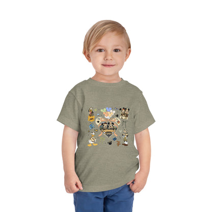 Cute Cartoon Mickey Inspired Toddler Tee