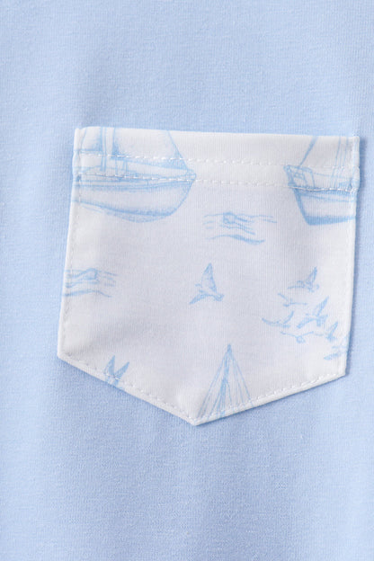 Sailors Dreams Sailboat Short Set