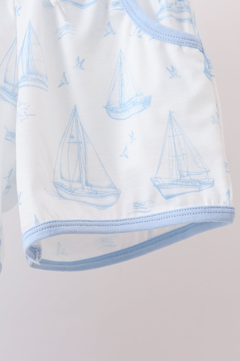 Sailors Dreams Sailboat Short Set
