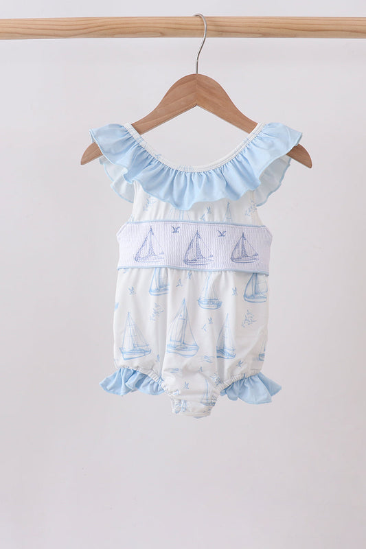 Little Sailor Smoked Swimsuit