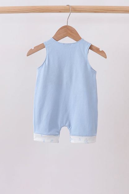Sail Away Blue Embroidered Joh Joh