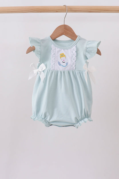 Cinderella Little Dream Romper} Baby Girl Princess Ruffle Outfit
