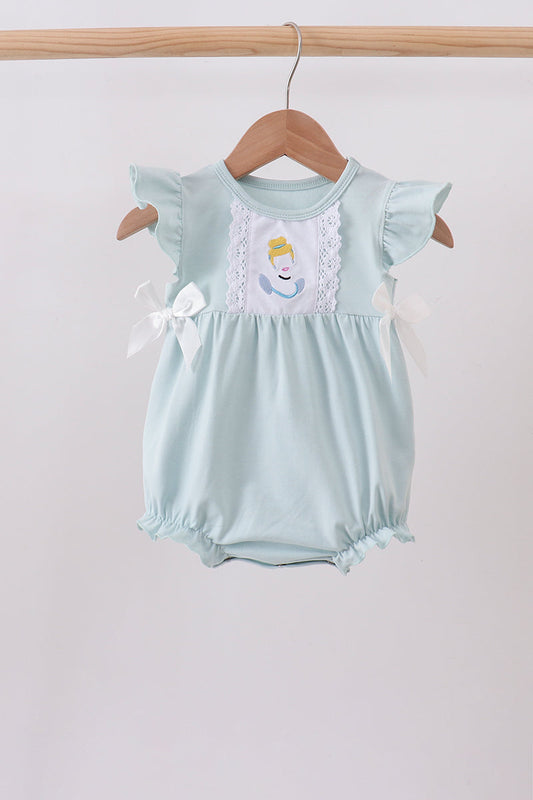 Cinderella Little Dream Romper} Baby Girl Princess Ruffle Outfit