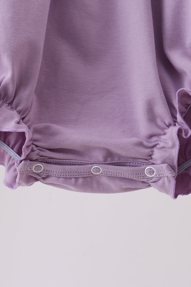 Girls Purple Princess Romper ] Rapunzel Inspired Romper ] Fairytale