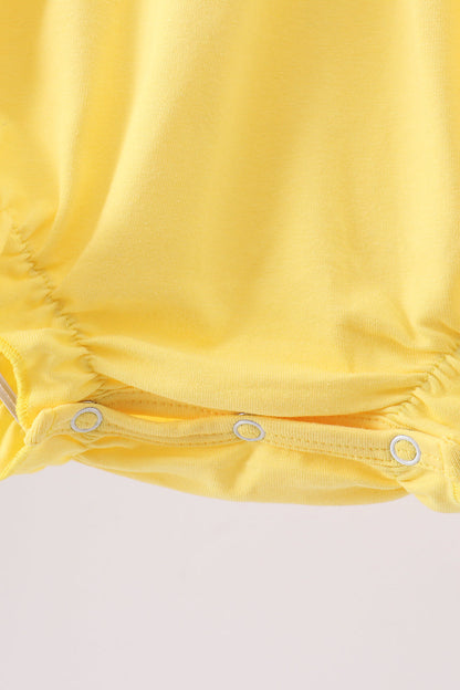 Girls Snow White Inspired  Princess Romper ] Yellow Blue Red Ruffle Fairytale Romper