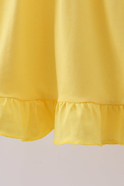 Girls Snow White Inspired Princess Dress ] Yellow Blue Red Ruffle Fairytale Dress