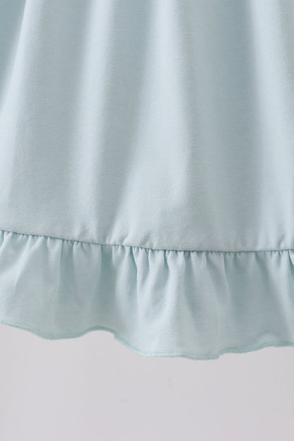 Cinderella Little Dream Dress } Baby Girl Princess Ruffle Outfit