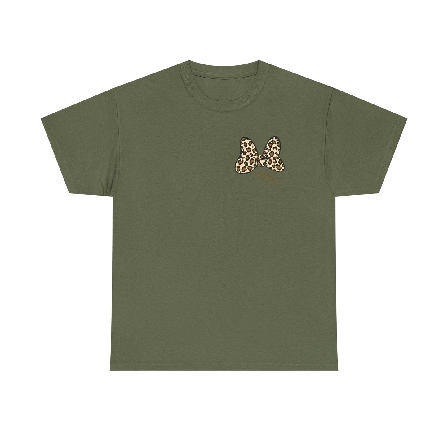 Leopard Minnie Park Day Tee
