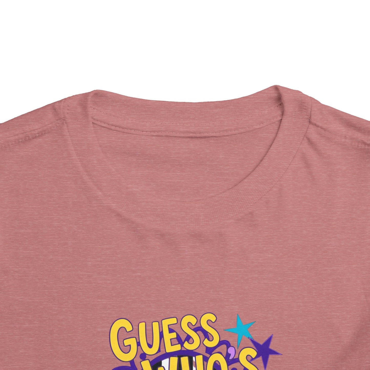 Toddler Tee — "Guess Who's Back" Alligator Cartoon Graphic