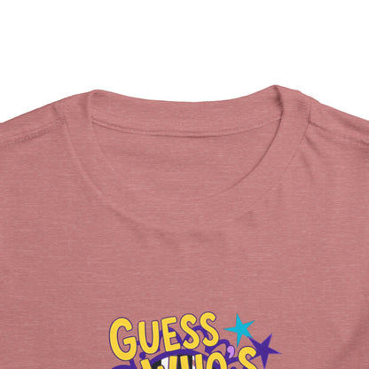Toddler Tee — "Guess Who's Back" Alligator Cartoon Graphic