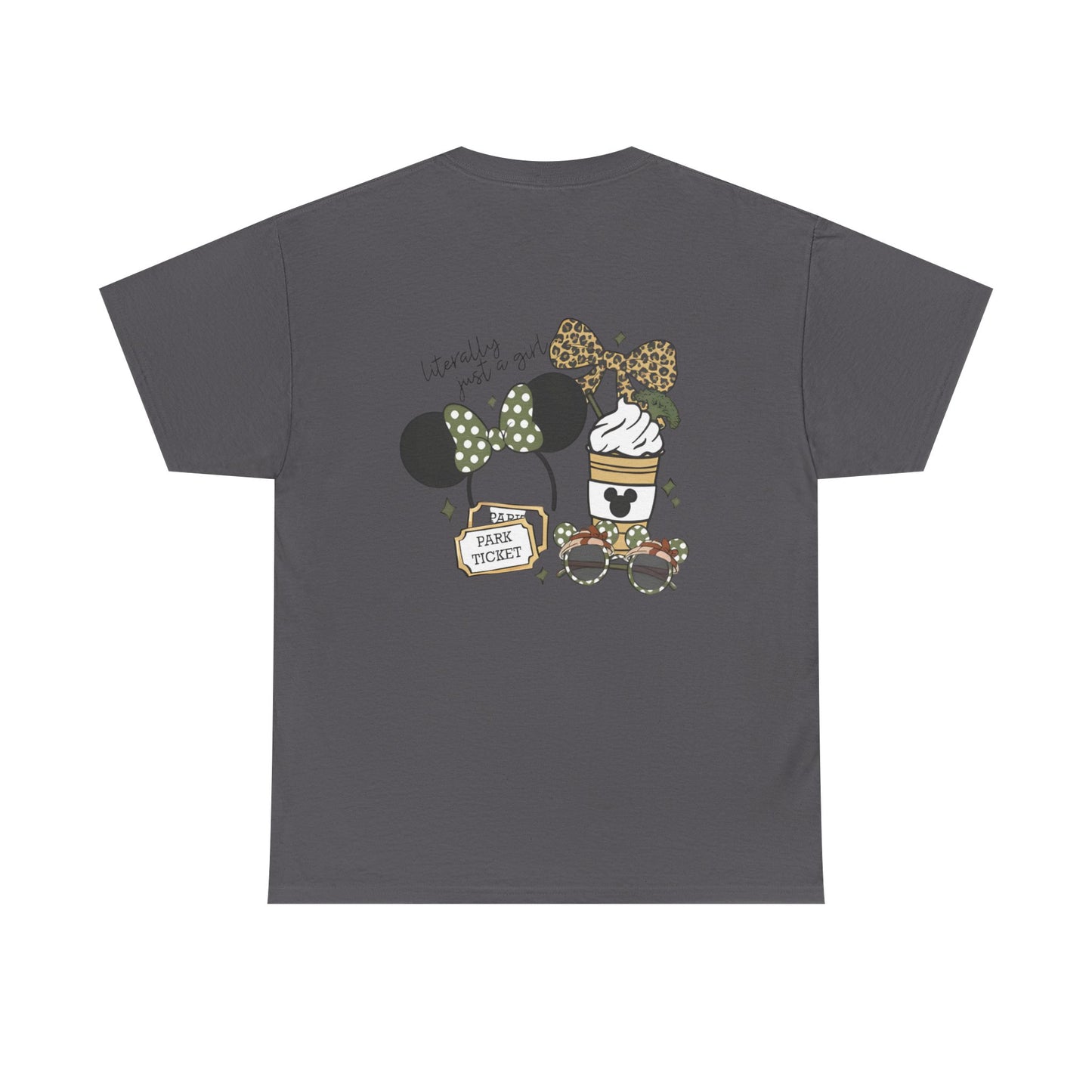 Leopard Minnie Park Day Tee