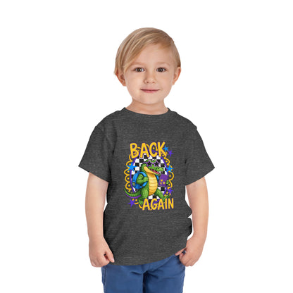 Toddler Tee — "Back Again" Dinosaur Graphic Shirt