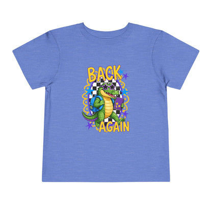 Toddler Tee — "Back Again" Dinosaur Graphic Shirt