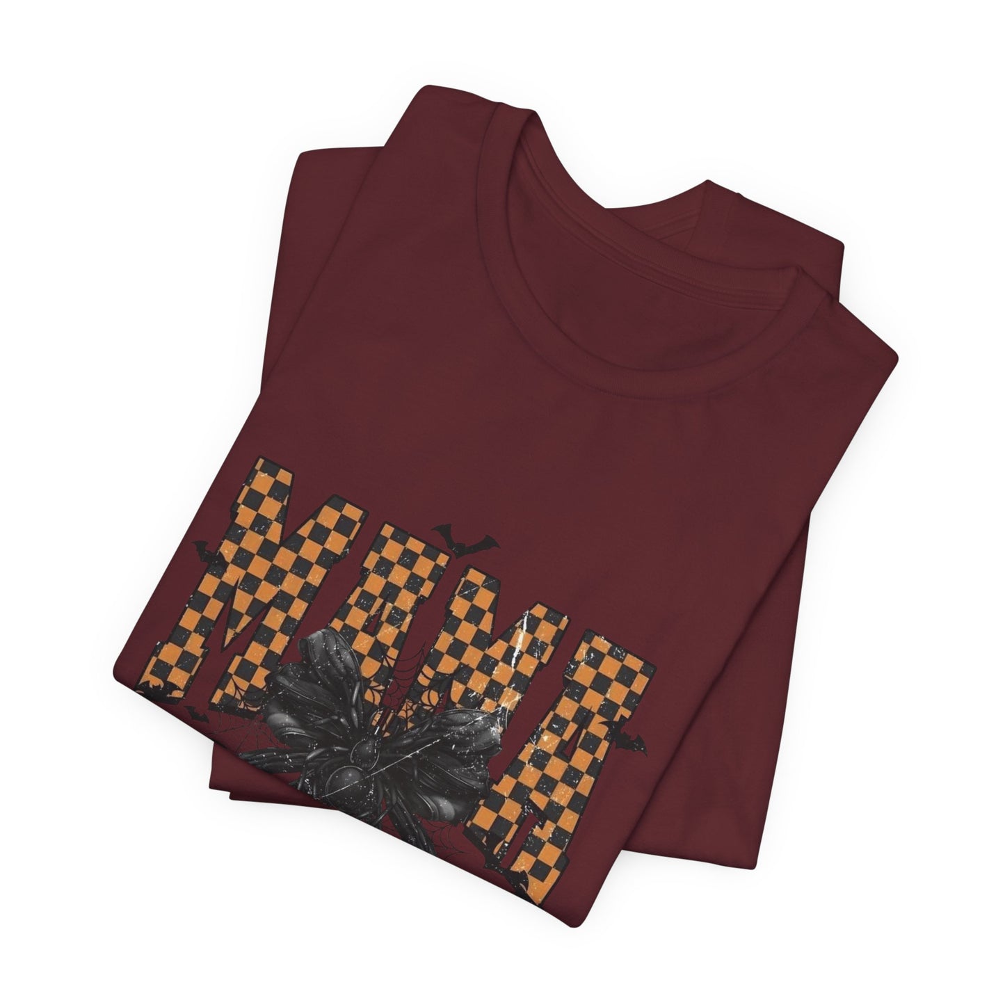 Mamá Floral Checkerboard Tee – Vintage Floral Mom Shirt