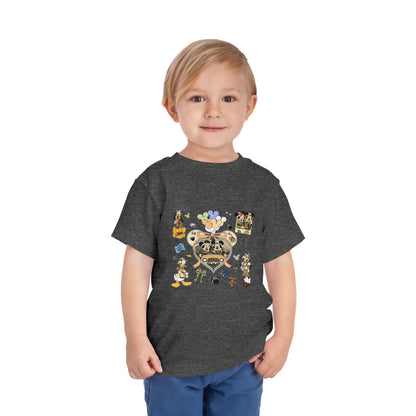 Cute Cartoon Mickey Inspired Toddler Tee