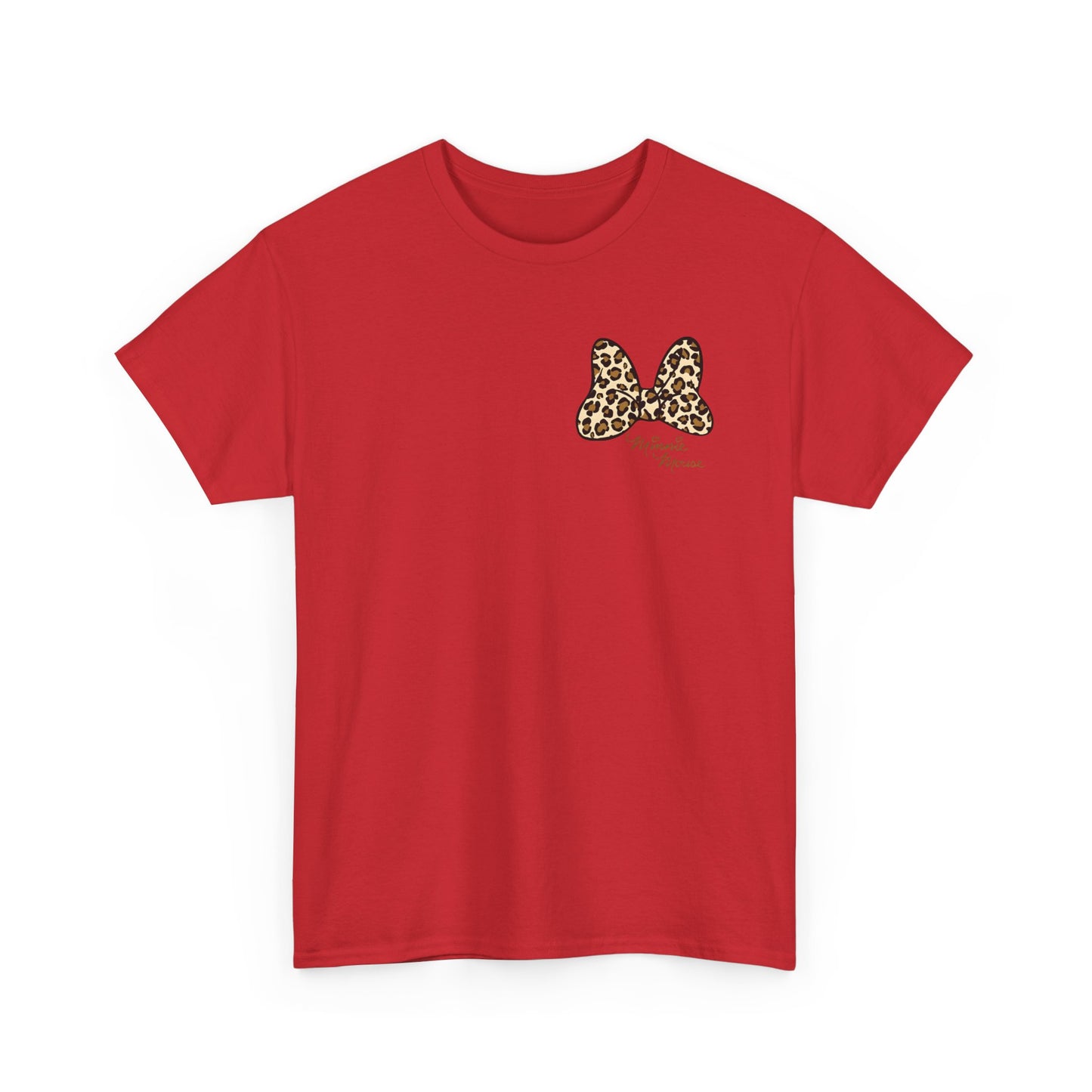 Leopard Minnie Park Day Tee