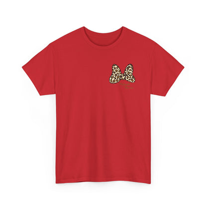 Leopard Minnie Park Day Tee