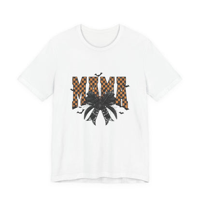 Mamá Floral Checkerboard Tee – Vintage Floral Mom Shirt