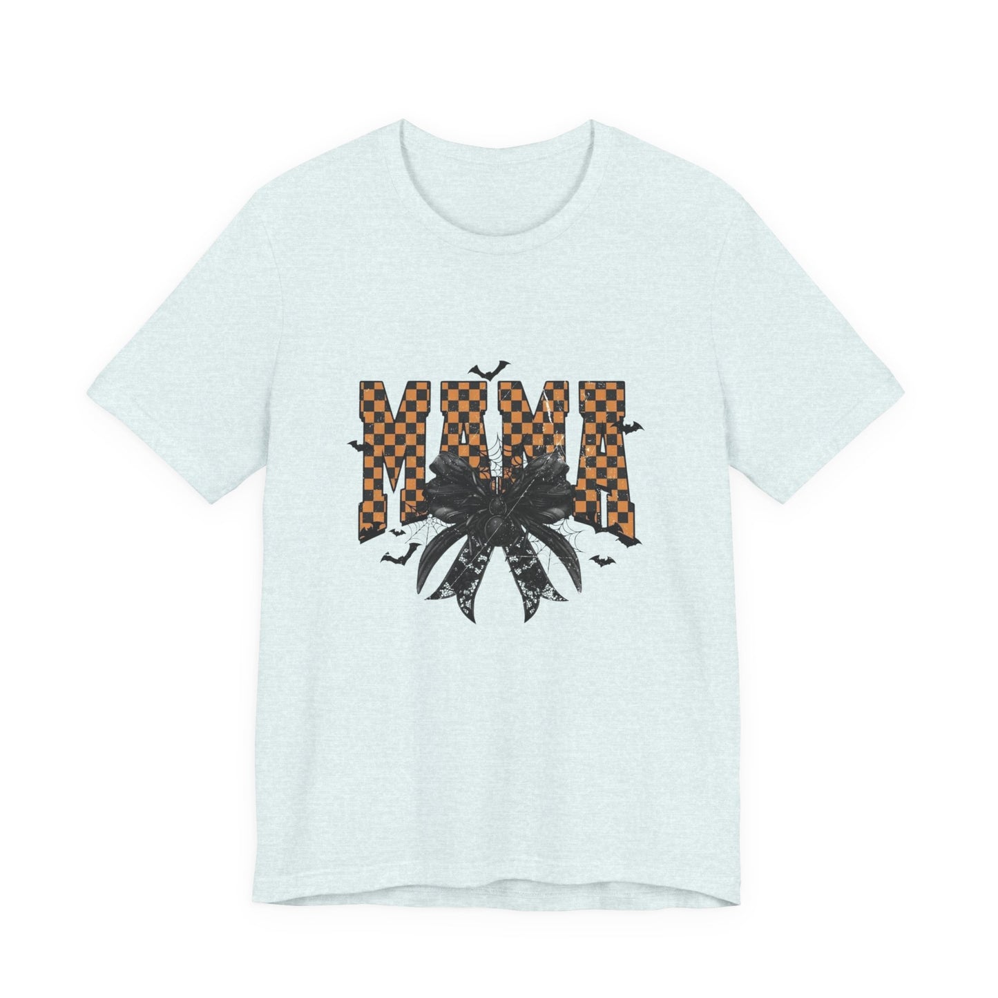 Mamá Floral Checkerboard Tee – Vintage Floral Mom Shirt