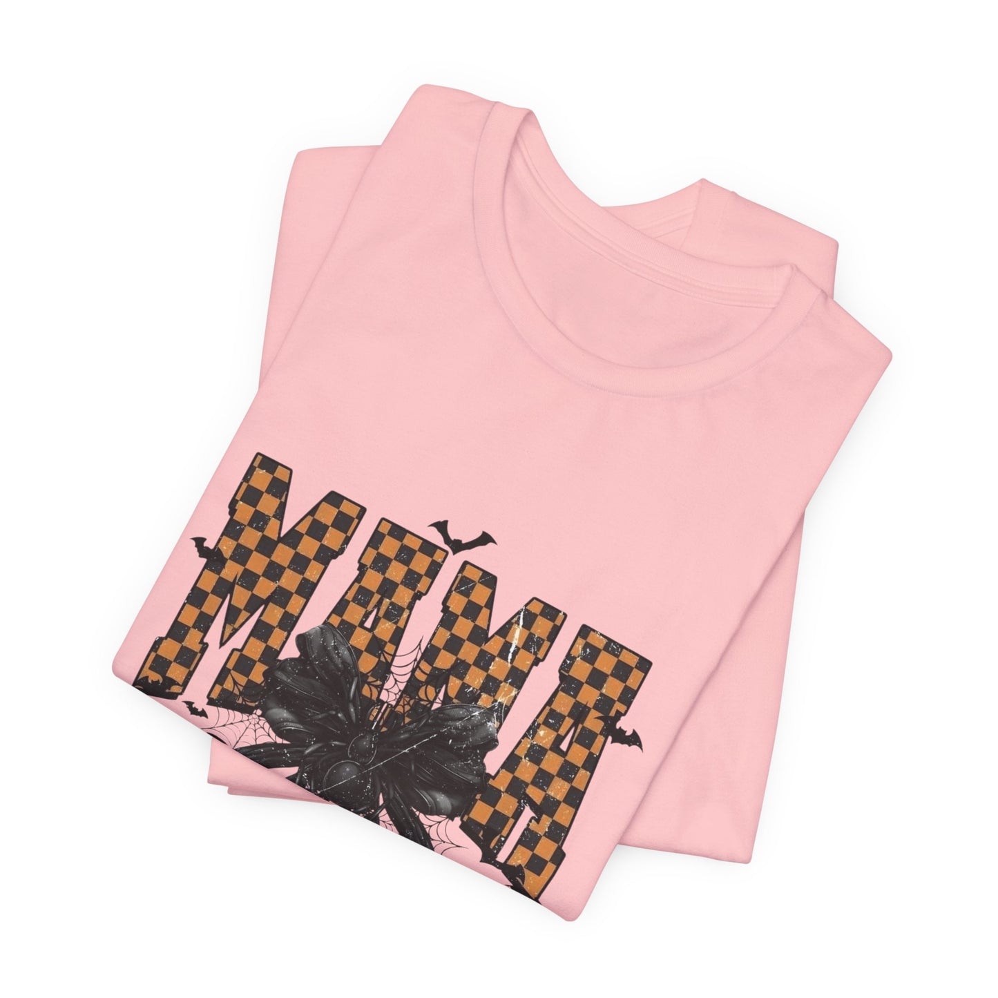 Mamá Floral Checkerboard Tee – Vintage Floral Mom Shirt