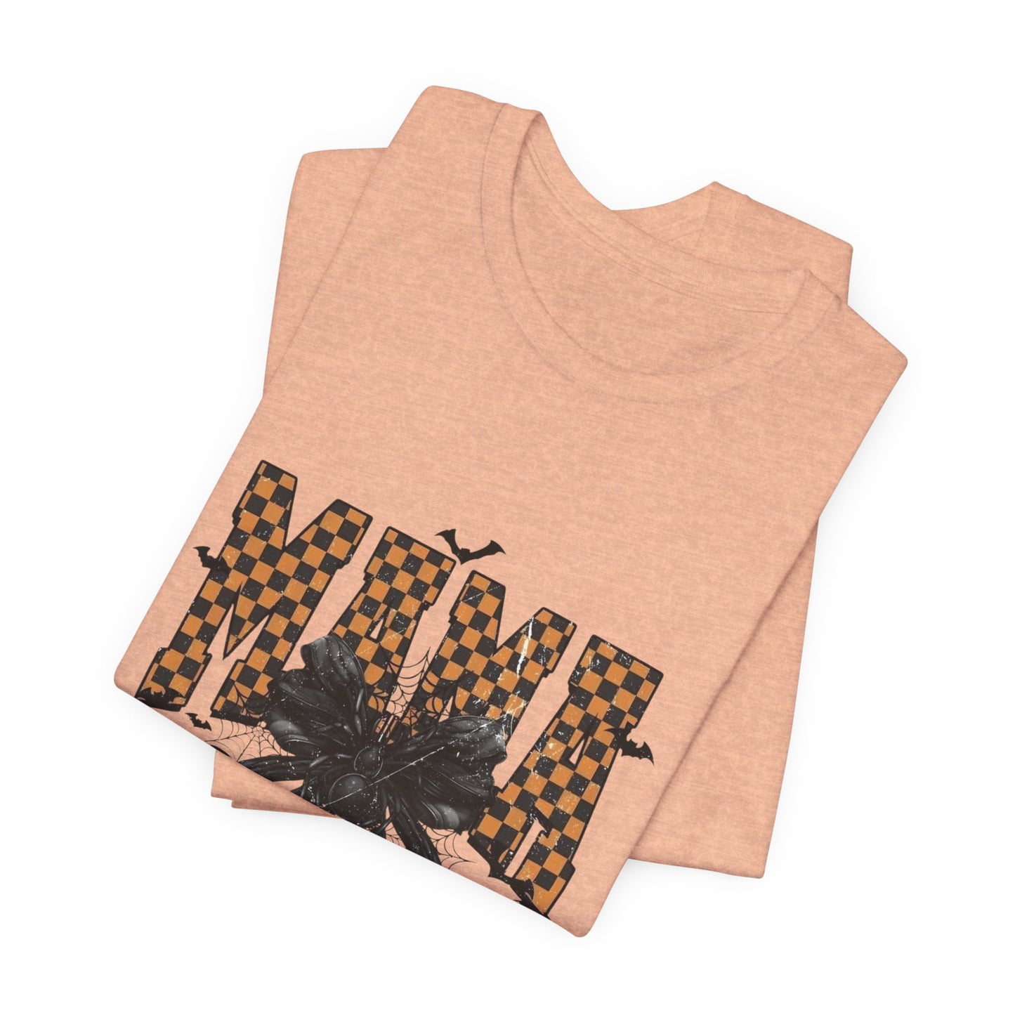 Mamá Floral Checkerboard Tee – Vintage Floral Mom Shirt