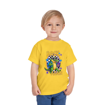 Toddler Tee — "Back Again" Dinosaur Graphic Shirt