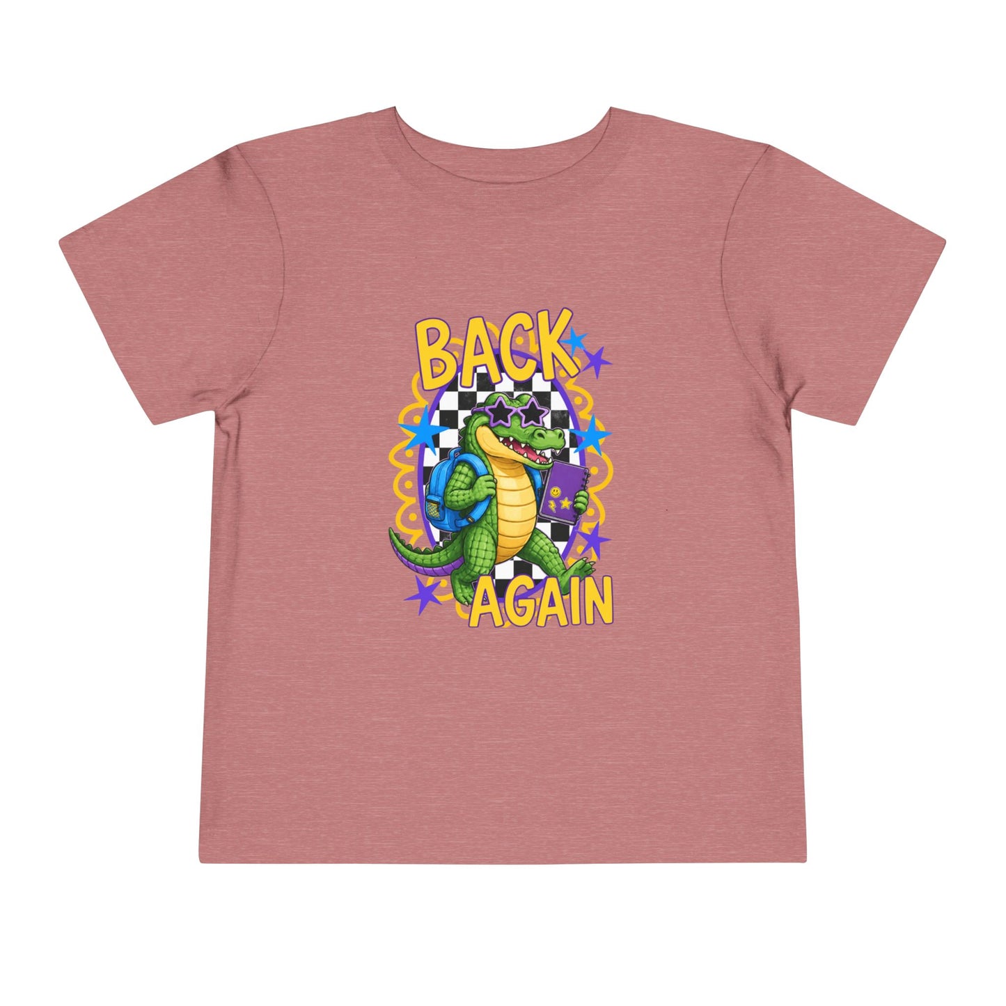 Toddler Tee — "Back Again" Dinosaur Graphic Shirt