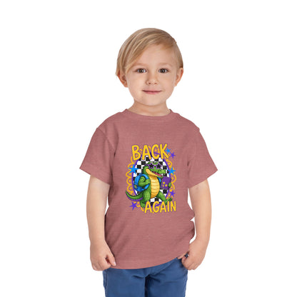 Toddler Tee — "Back Again" Dinosaur Graphic Shirt