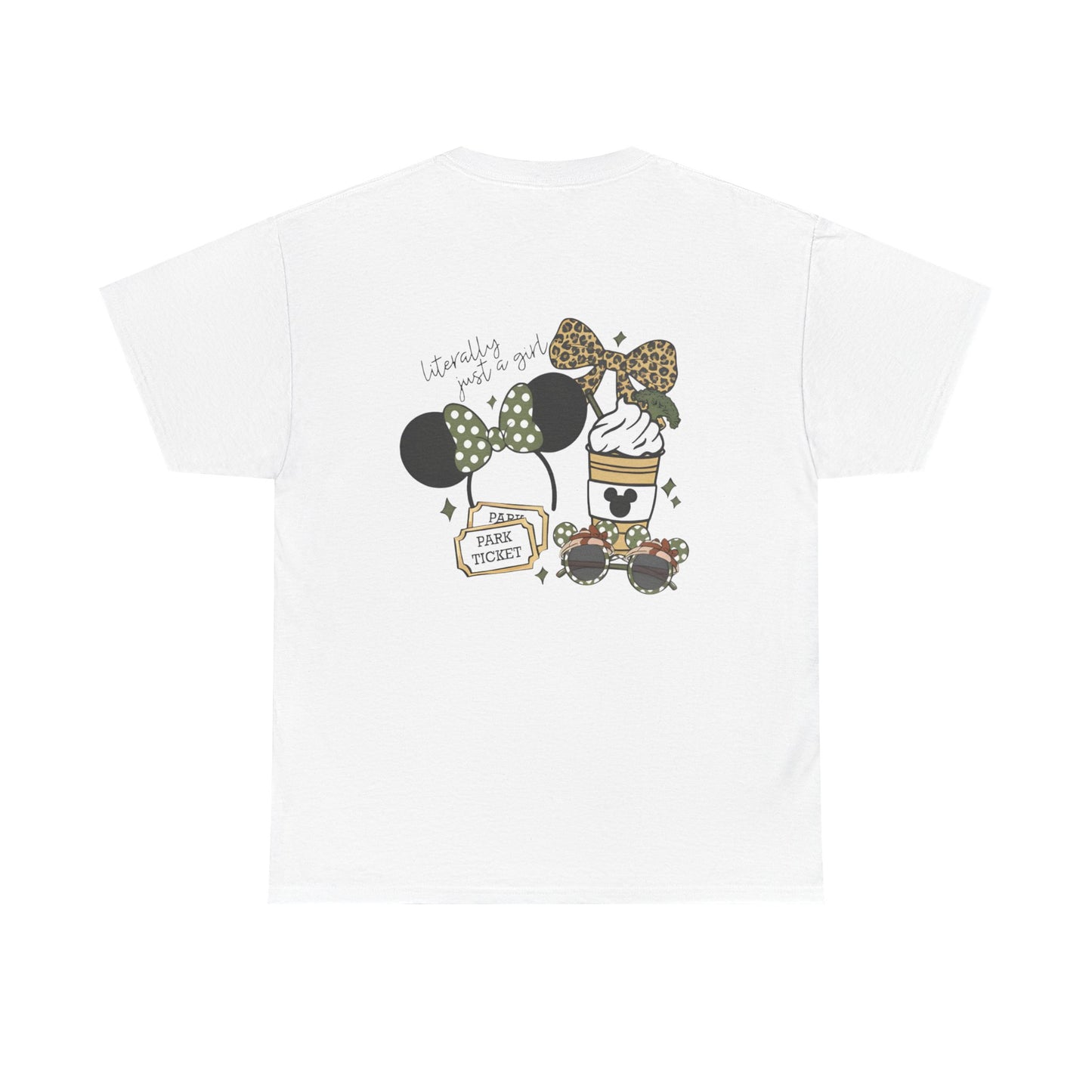 Leopard Minnie Park Day Tee
