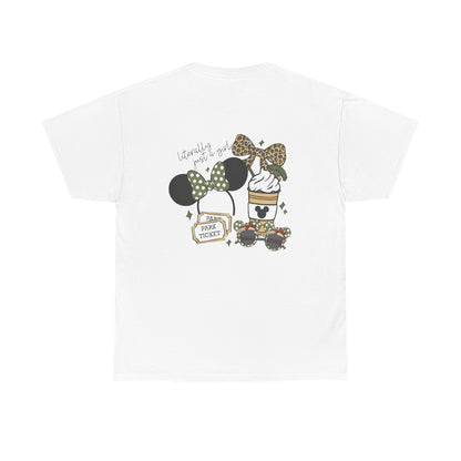 Leopard Minnie Park Day Tee