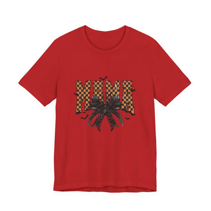 Mamá Floral Checkerboard Tee – Vintage Floral Mom Shirt