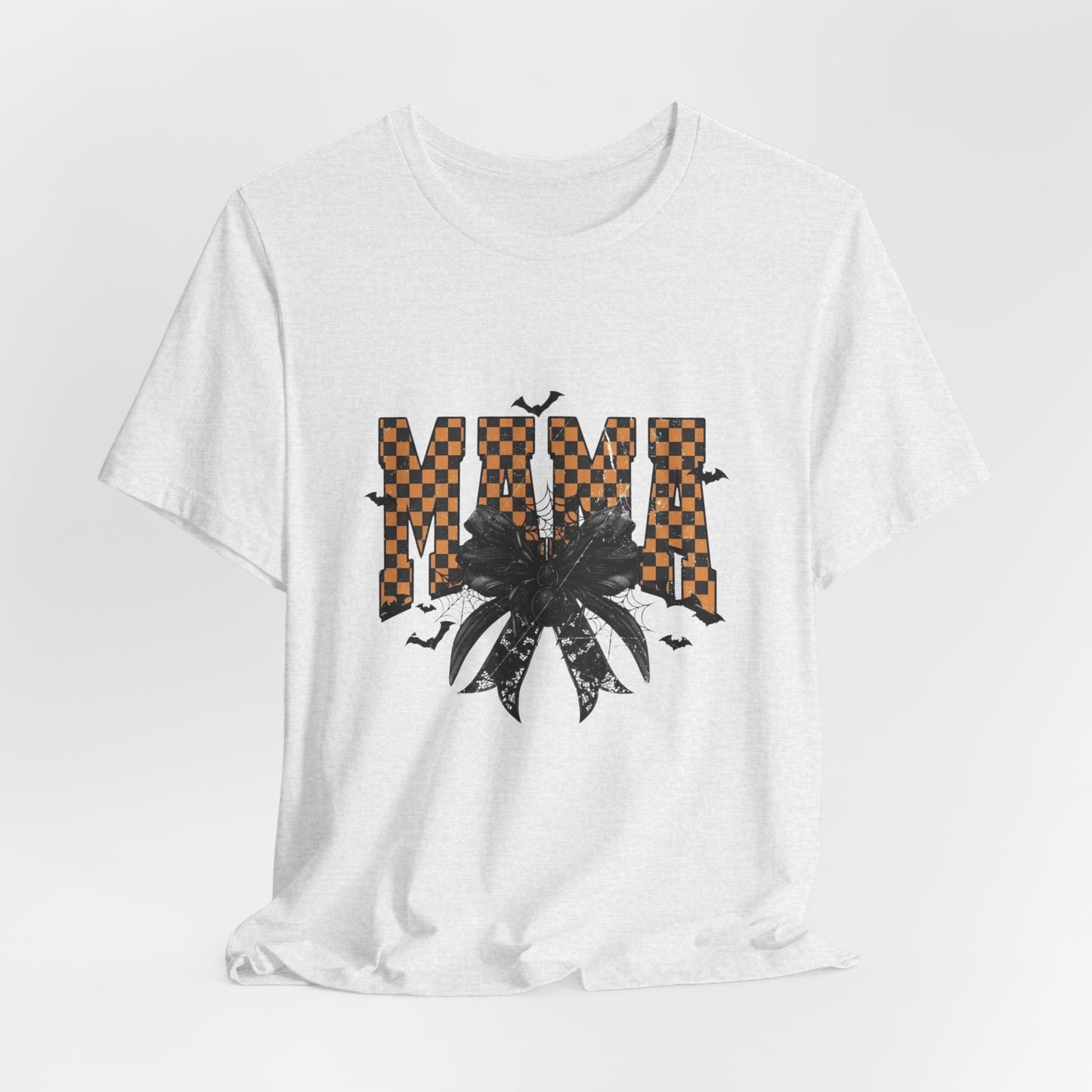 Mamá Floral Checkerboard Tee – Vintage Floral Mom Shirt