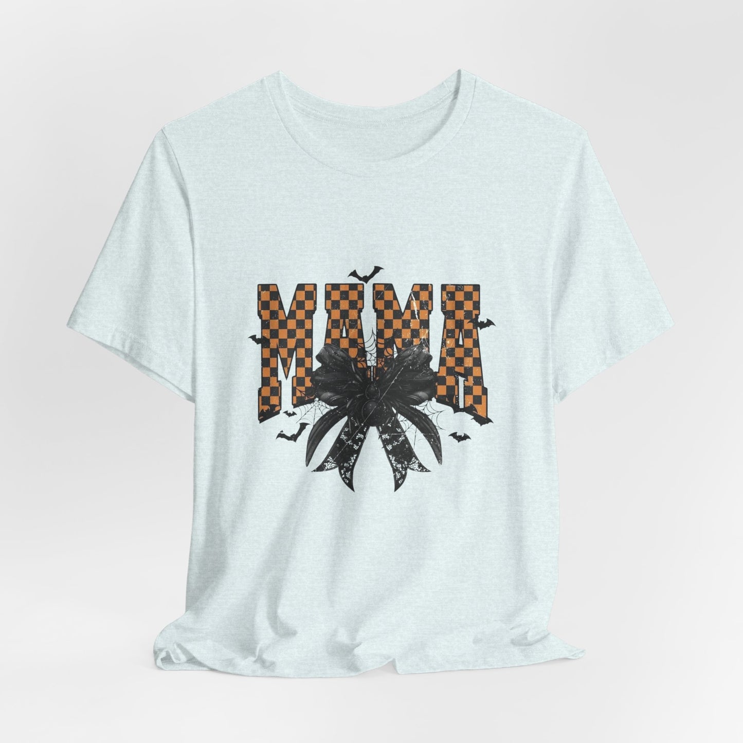 Mamá Floral Checkerboard Tee – Vintage Floral Mom Shirt