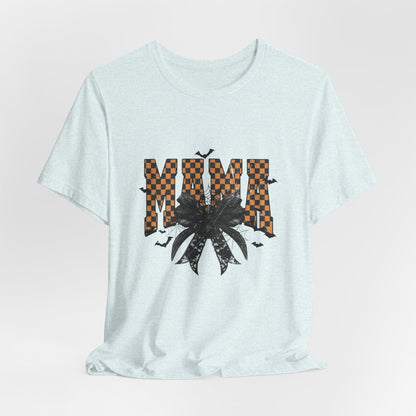 Mamá Floral Checkerboard Tee – Vintage Floral Mom Shirt