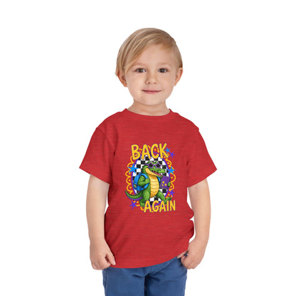Toddler Tee — "Back Again" Dinosaur Graphic Shirt