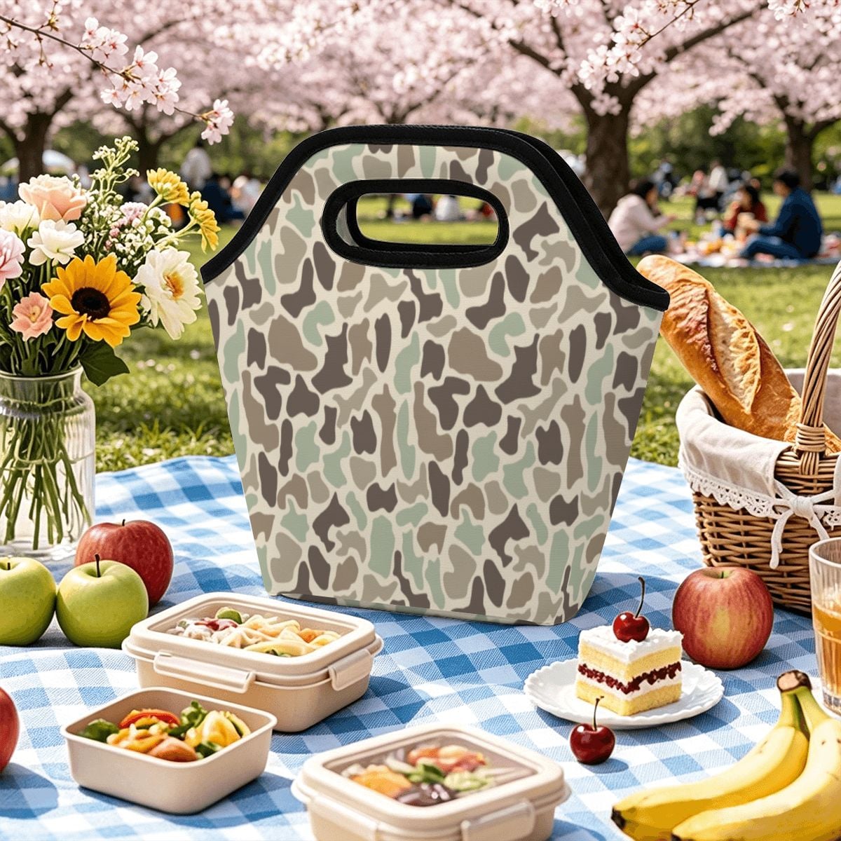 Camo Lunch Bag